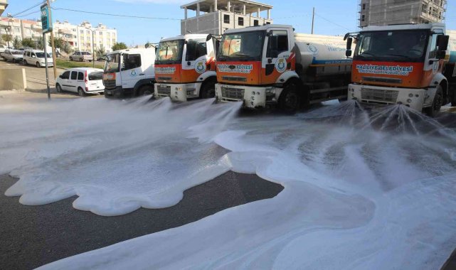 Haliliye&#039;de salgınla mücadele devam ediyor