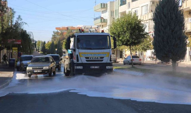 Haliliye'de temizlik çalışmaları sürüyor