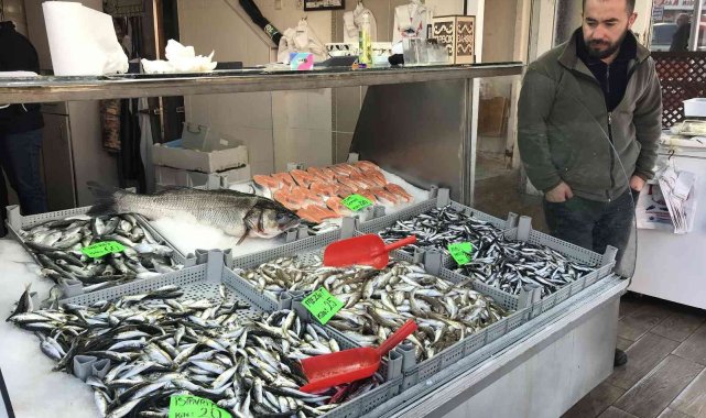 Hamsi tezgahlarda 40 TL'yi gördü