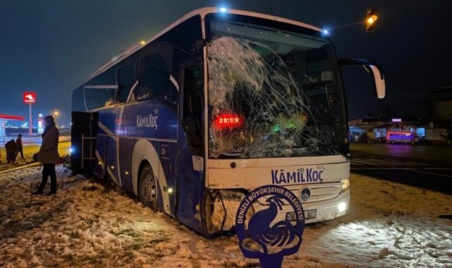 Hatalı sollama kazaya sebep oldu