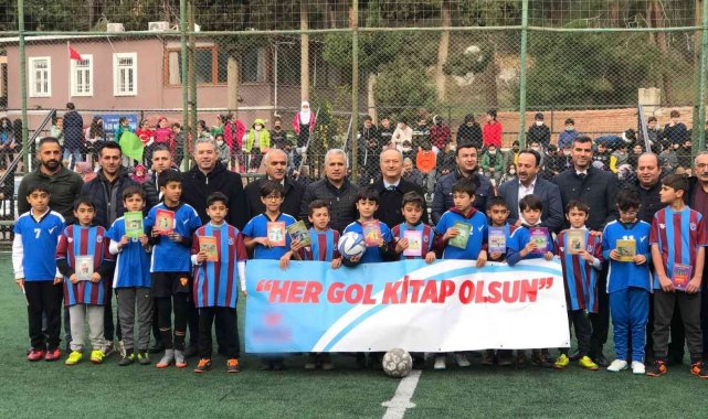 Hatay'da "Her Gol Kitap Olsun" projesi
