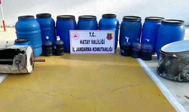 Hatay'da sahte içki operasyonu