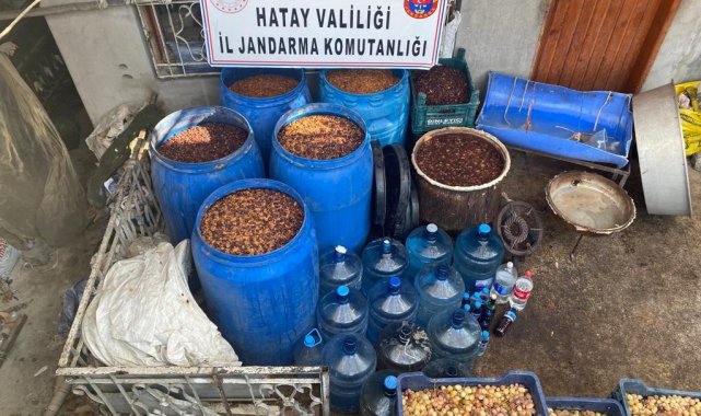 Hatay'da sahte içki operasyonu