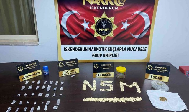 Hatay'da uyuşturucu operasyonu
