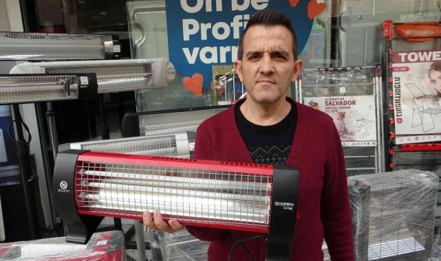 Havalar soğudu, elektrikli ısıtıcılara talep yüzde 40 arttı