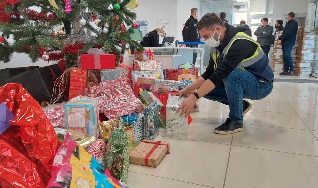 Hayallerindeki oyuncaklar bin 800 kilometreden gidecek