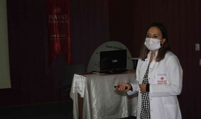 Hayat Hastanesi Gebe Okulu sona erdi