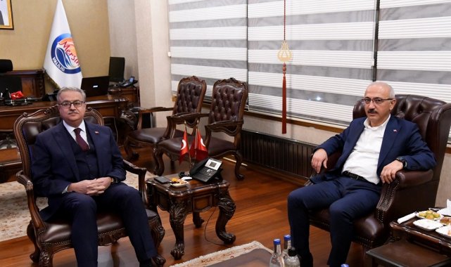 Hazine ve Maliye Eski Bakanı Lütfi Elvan, Vali Su&#039;yu ziyaret etti