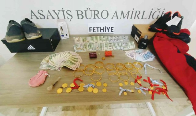 Hırsızın üzerinden çıkanlar polisi bile şaşırttı