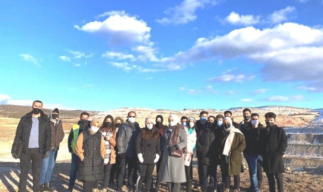 Hisarcık MYO&#039;dan Hisarcık Konsantratör Tesisleri&#039;ne teknik gezi