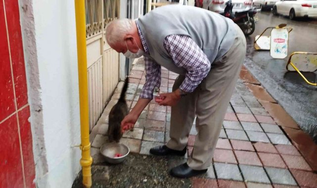 Hisarcık&#039;ta sokak hayvanlarının dostu gurbetçi vefat etti