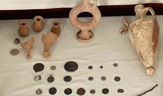 Hitit dönemine ait vazo ele geçirildi