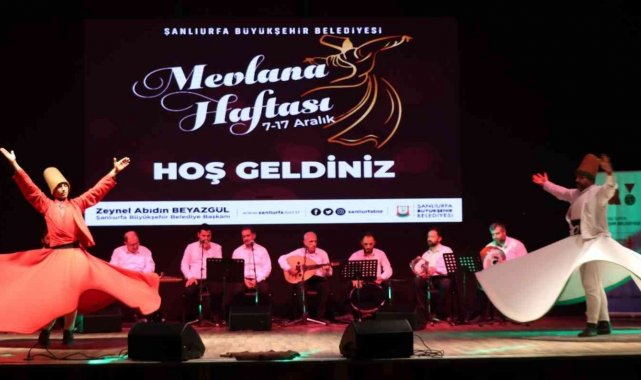 Hz. Mevlana Şanlıurfa'da anıldı