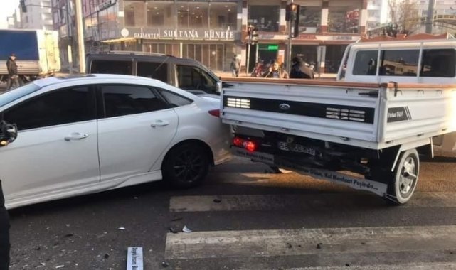 Iğdır'da buzlanma, kazaya neden oldu