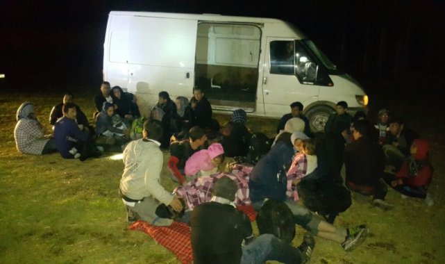 Iğdır'da göçmen kaçakçılığı: 118 düzensiz göçmen yakalandı