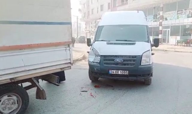 Iğdır&#039;da maddi hasarlı kaza