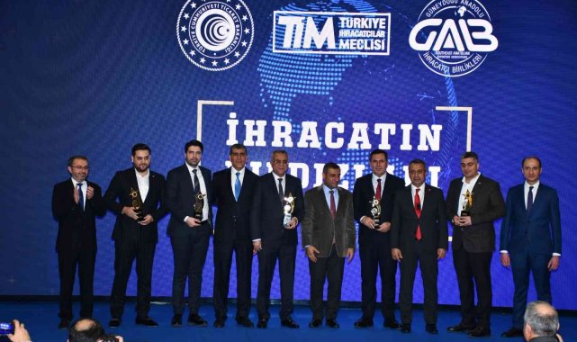 İhracatın Yıldızları ödüllerinde, Tiryaki Grup&#039;a 3 ödül