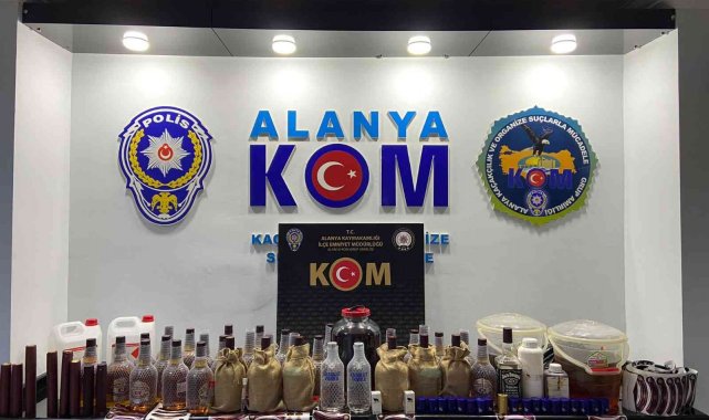 İkametinde sahte alkol yapıp satan şahıs tutuklandı