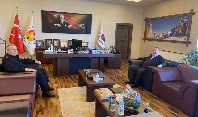 İl Jandarma Komutanı, NTSO'yu ziyaret etti