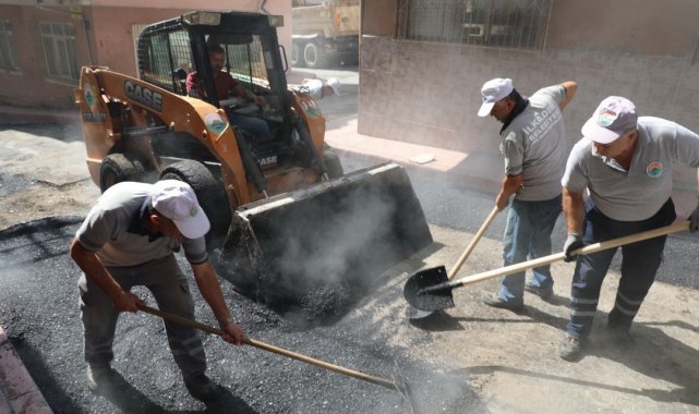 İlkadım'da üstyapı çalışmaları devam ediyor