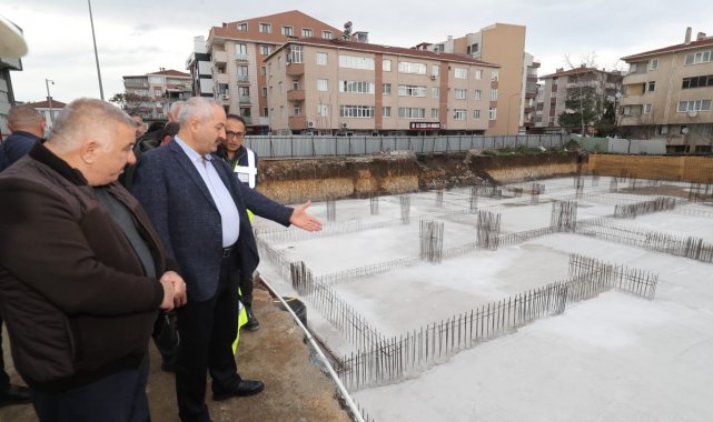 İlyasbey Sağlıklı Yaşam Merkezi'nde çalışmalar sürüyor