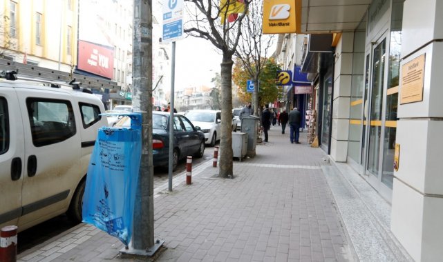İnegöl temassız çöp kovalarıyla donatılıyor