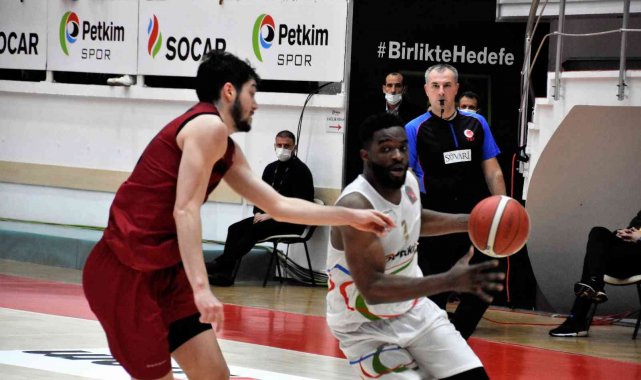 ING Basketbol Süper Ligi: Aliağa Petkimspor: 80 - Gaziantep Basket: 84
