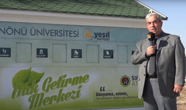 İnönü Üniversitesi'nde "Sıfır Atık" projesi