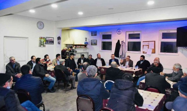 İnönü'de mahalle toplantıları aralıksız devam ediyor