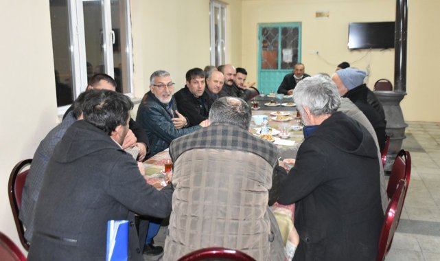 İnönü&#039;de mahalle ziyaretleri aralıksız devam ediyor