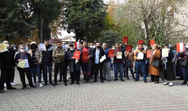 İnşaat firması mağdurları hakkını arıyor