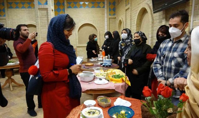 İran mutfağına ait lezzetler yemek yarışmasıyla tanıtıldı