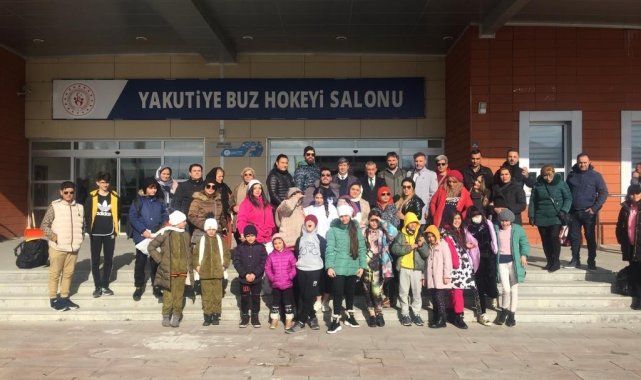 İranlılar Yakutiye Buz Hokeyi Salonuna hayran kaldı