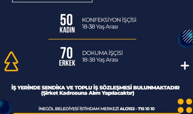 İSKO'da personel alımı sürüyor