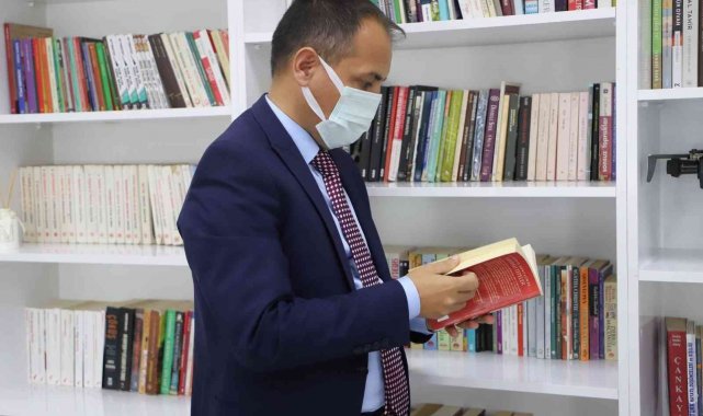 Isparta'da 40 günde 100 okula kütüphane yapıldı