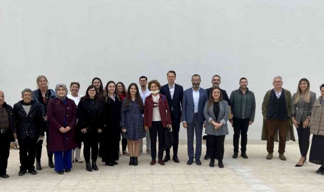 İsveç heyeti, yaşlılık çalışmaları için Muratpaşa'da