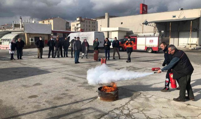 İtfaiyeden acil durumlara hazırlık tatbikatları
