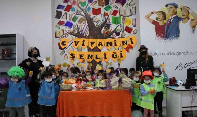 İZGİM'den miniklere C vitamini şenliği