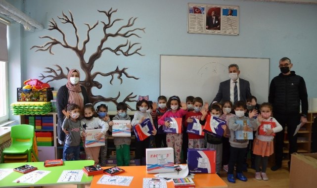 İznikli miniklere içlerini ısıtan hediye