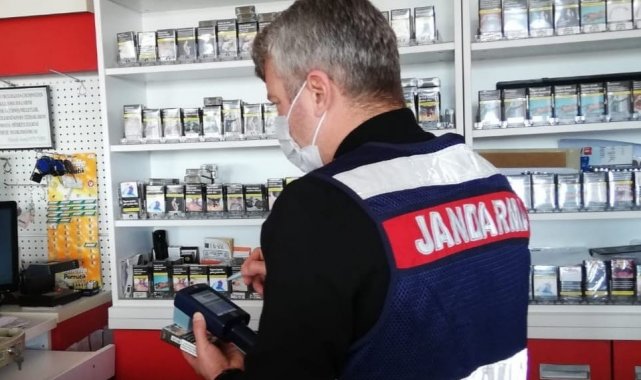 Jandarma ekiplerinden sahte alkol denetimi