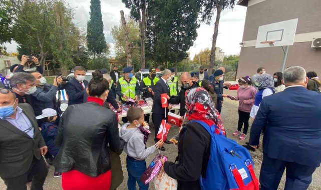 Jandarma'dan özel eğitim öğrencilerine trafik semineri