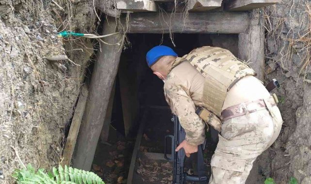 Jandarmadan kaçak ocaklara baskın 3 maden ocağı imha edildi