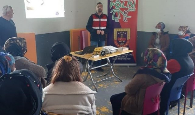 Jandarmadan kadınlara narkotik eğitimi