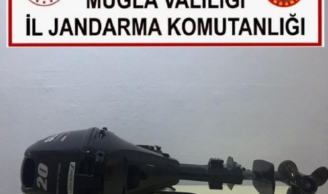 Jeneratör ve deniz motoru çalan şahıslara operasyon