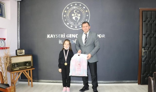 Jimnastik sporcularından Kabakcı'ya ziyaret