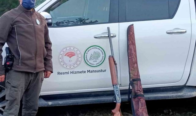 Kaçak avlanan 2 kişiye 10 bin 294 lira para cezası kesildi