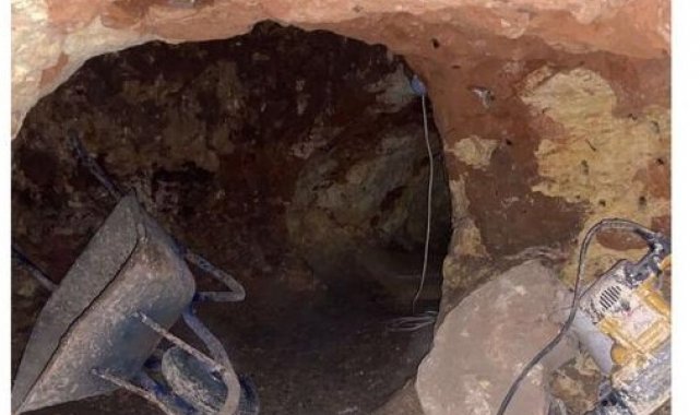 Kaçak kazı yapan şahıslara jandarmadan suçüstü