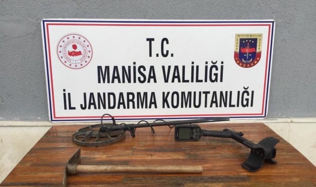 Kaçak kazı yaparken suçüstü yakalandılar