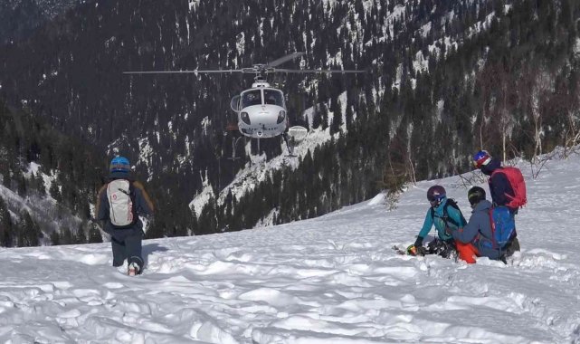 Kaçkarlar&#039;da Heliski heyecanı 15 Ocak&#039;ta başlıyor