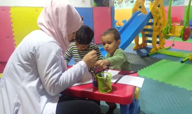 Kadayıfçı Sıtkı Usta müşterilerinin çocukları için oyun parkuru açtı